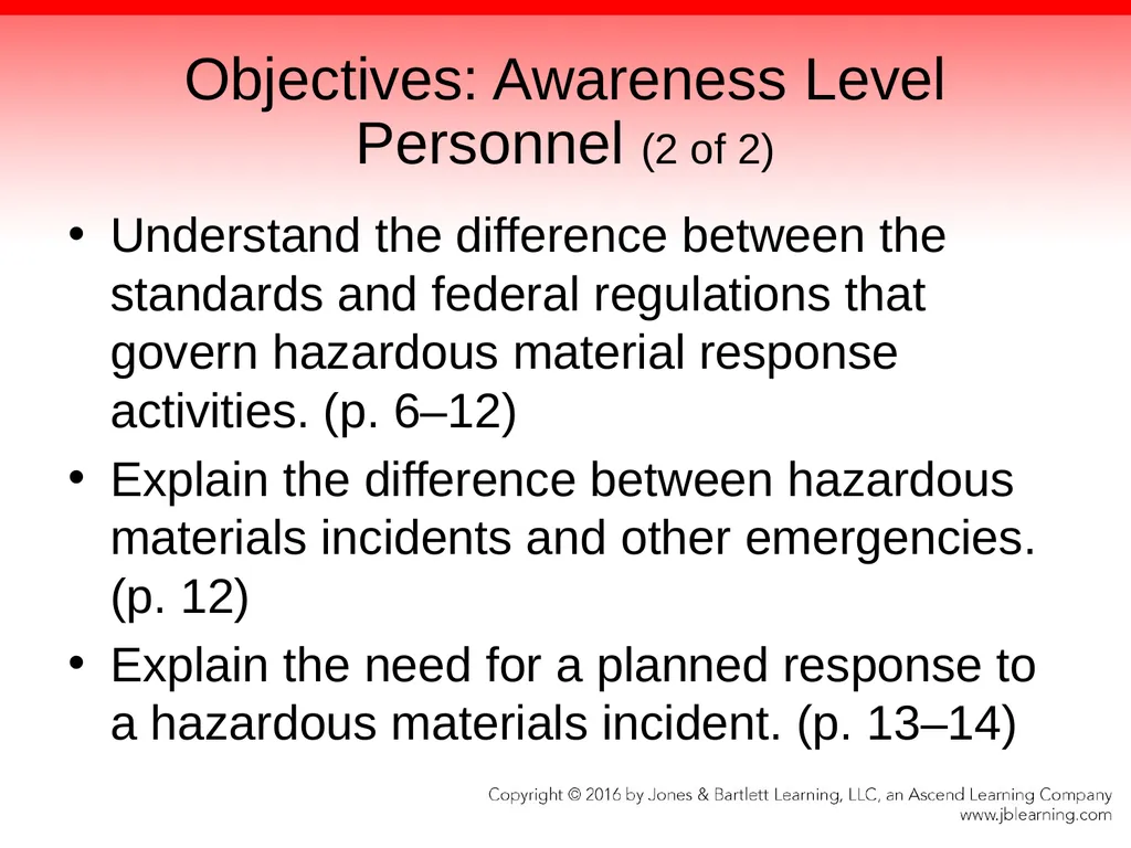 Chapter 1 Hazardous Materials: Overview - slide 3 of 62