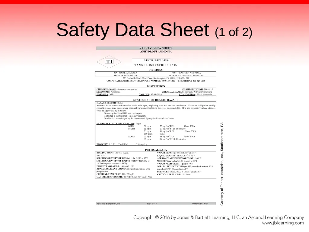 Chapter 1 Hazardous Materials: Overview - slide 47 of 62