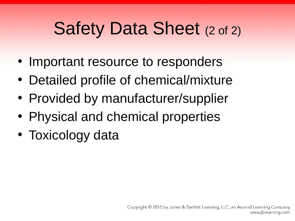 Chapter 1 Hazardous Materials: Overview - slide 48 of 62