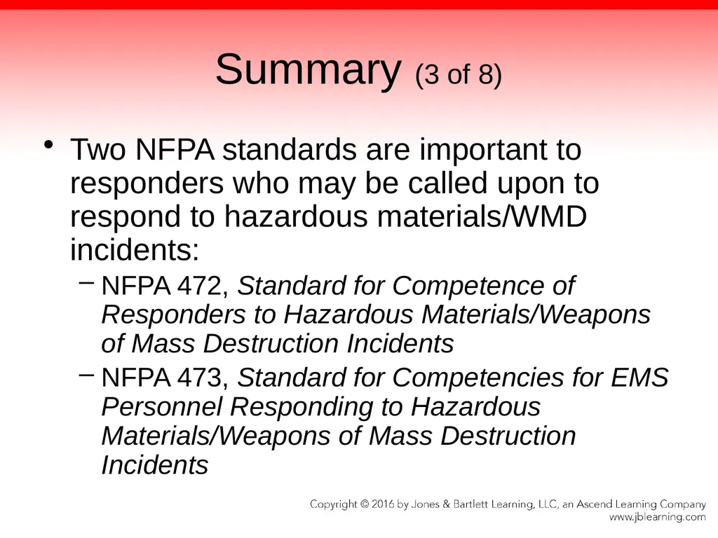 Chapter 1 Hazardous Materials: Overview - slide 57 of 62