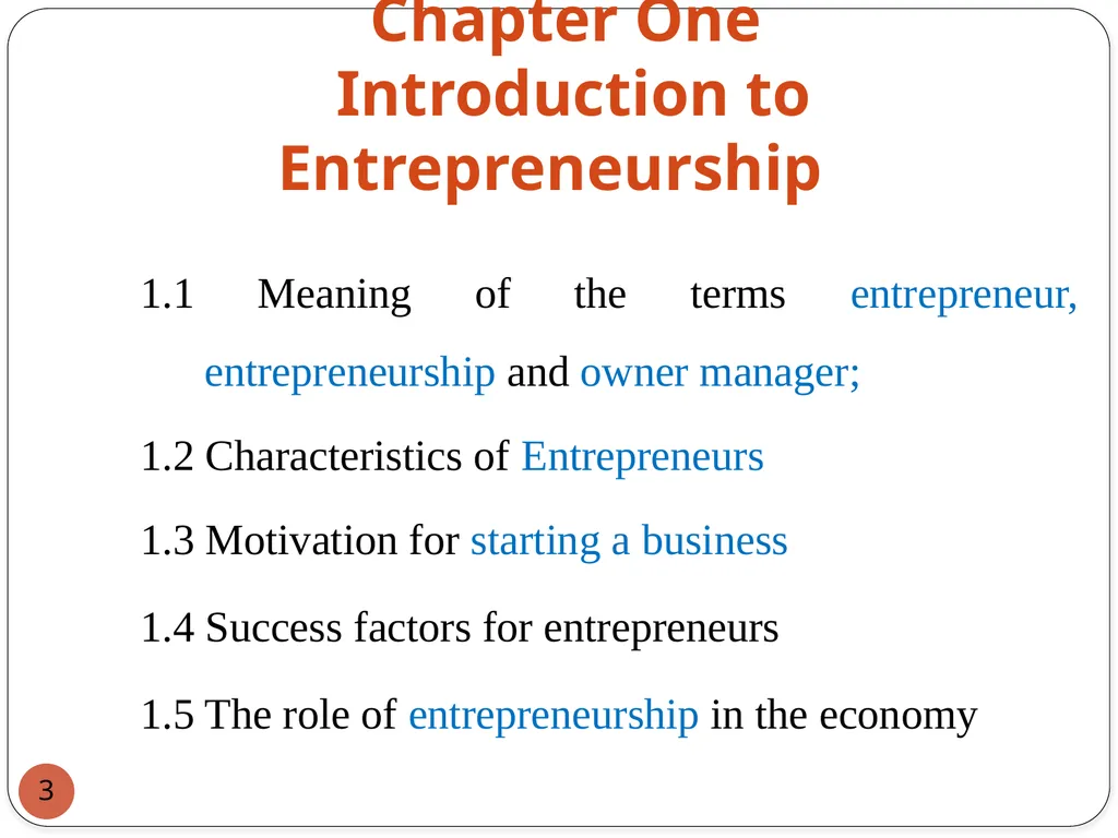 : Introduction to Entrepreneurship for engineers 1 - slide 3 of 43