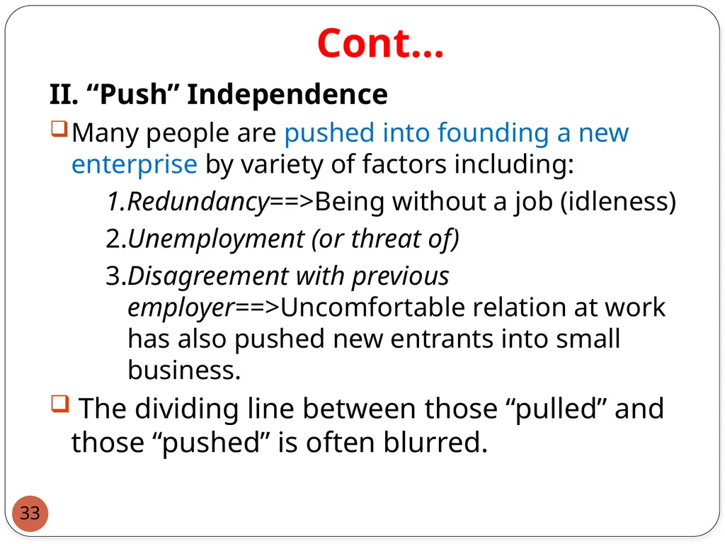 : Introduction to Entrepreneurship for engineers 1 - slide 33 of 43