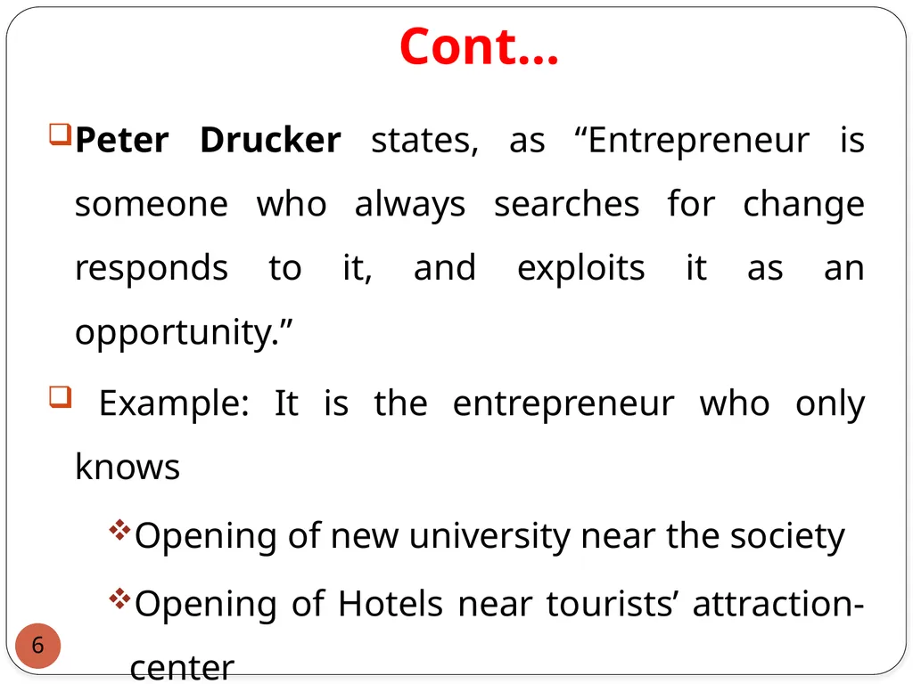 : Introduction to Entrepreneurship for engineers 1 - slide 6 of 43