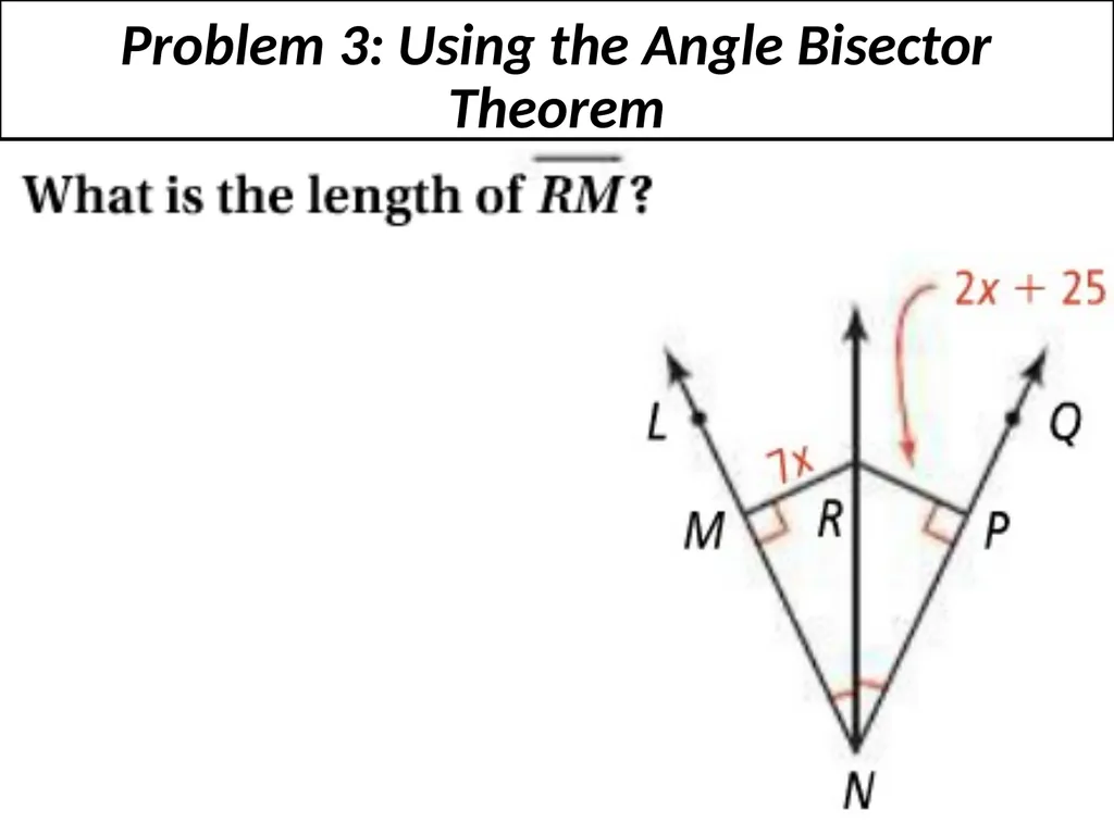 5-2 Perpendicular and Angle Bisectors A point is - slide 11 of 12