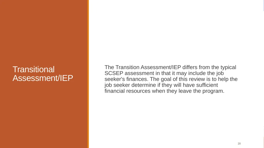 Individual Employment Plans and Case Management - slide 19 of 22