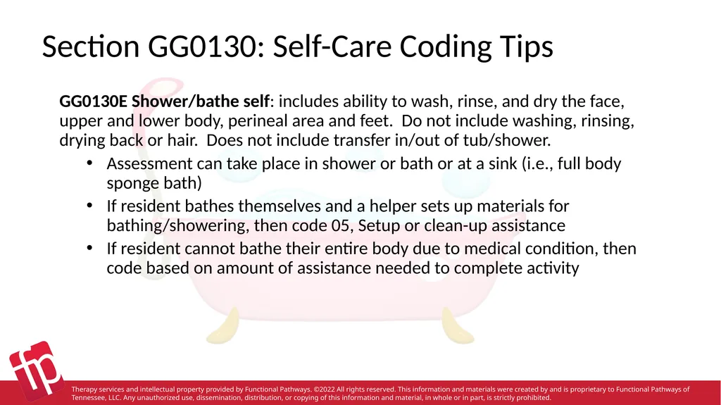 Functional Pathways MDS Section GG Therapy - slide 20 of 48