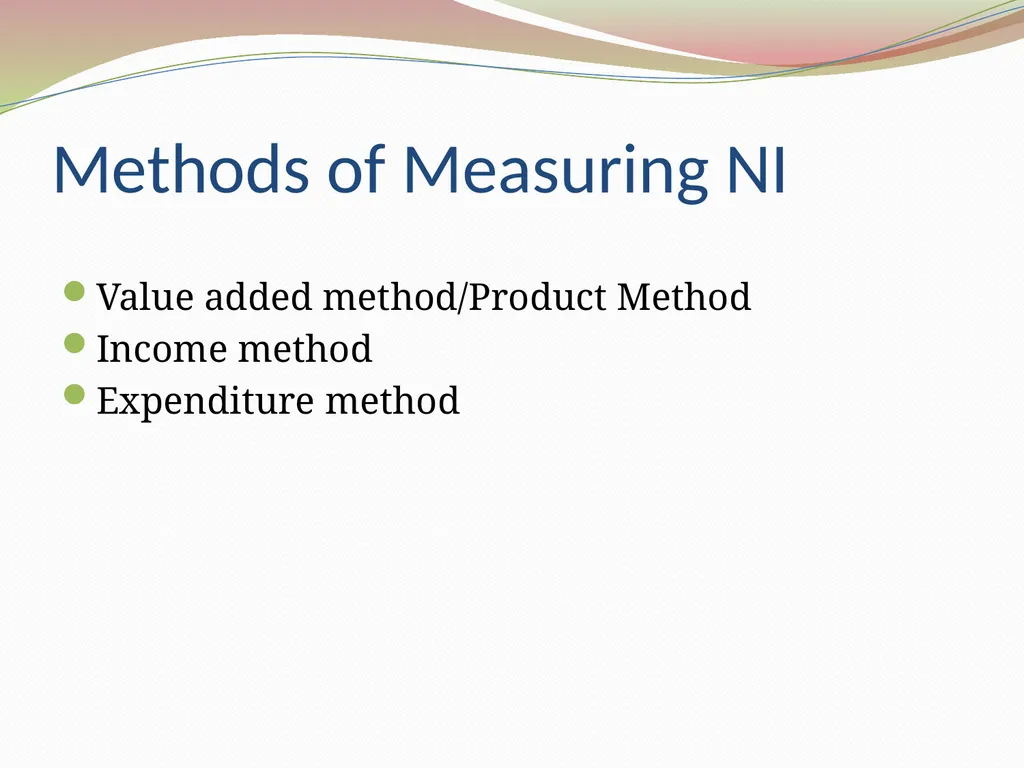 National Income Santosh Borkakati Asst. Professor - slide 13 of 18