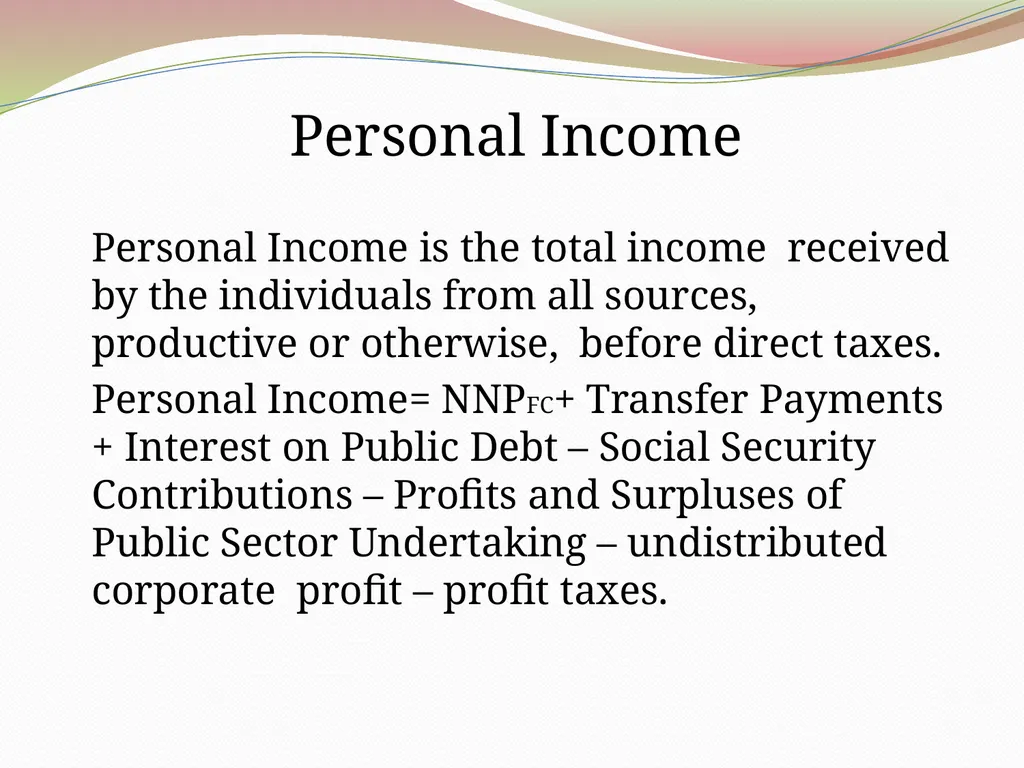 National Income Santosh Borkakati Asst. Professor - slide 10 of 18