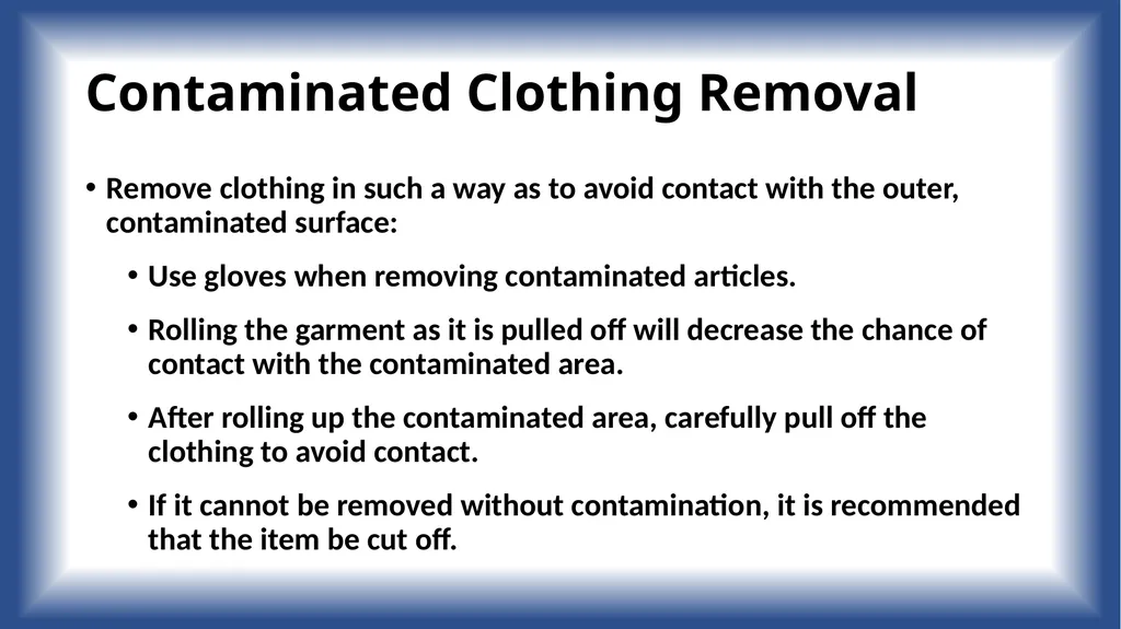 Bloodborne Pathogens Training for Ground Team - slide 21 of 29