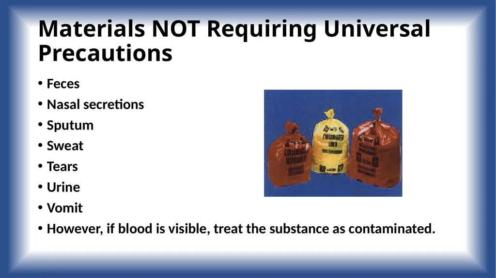 Bloodborne Pathogens Training for Ground Team - slide 24 of 29