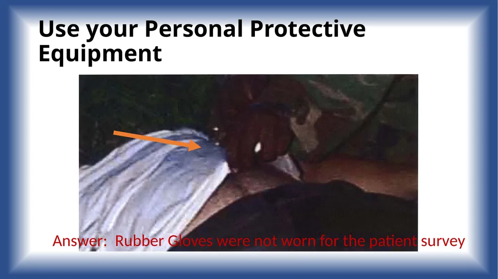 Bloodborne Pathogens Training for Ground Team - slide 18 of 29