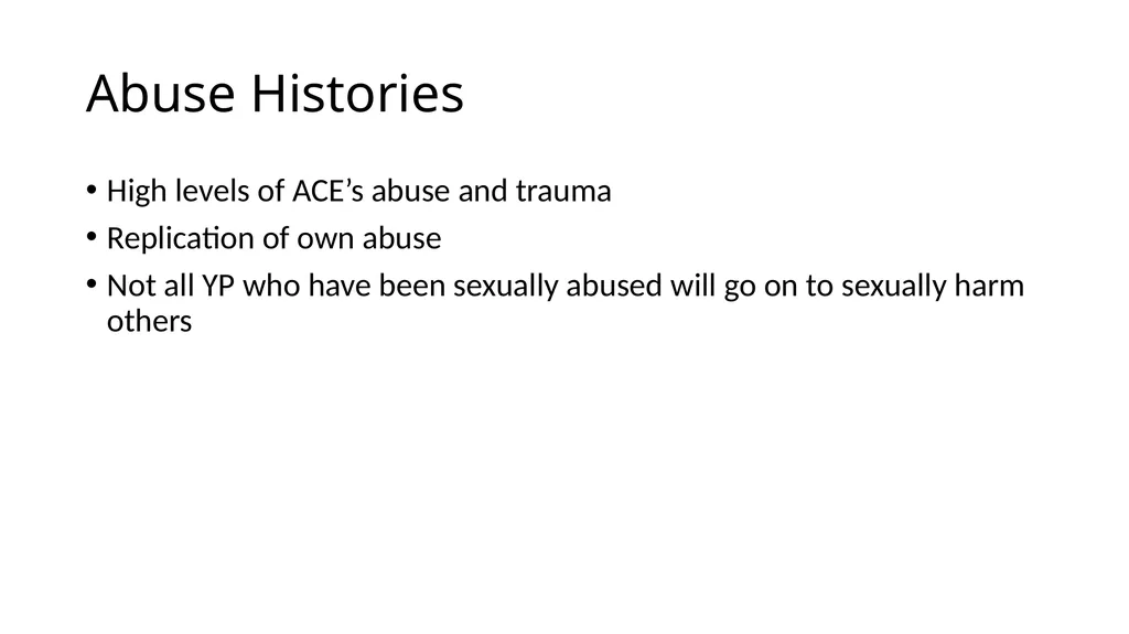 HSB- Harmful Sexual Behaviour Janet Mulvihill - slide 12 of 30