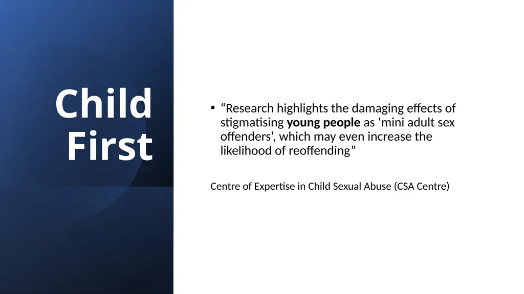 HSB- Harmful Sexual Behaviour Janet Mulvihill - slide 7 of 30