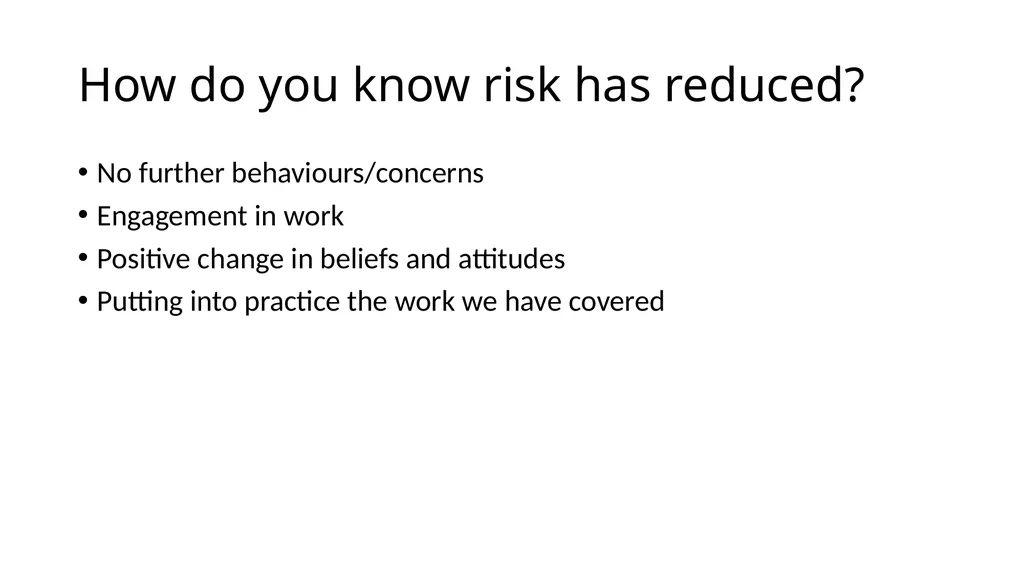 HSB- Harmful Sexual Behaviour Janet Mulvihill - slide 28 of 30