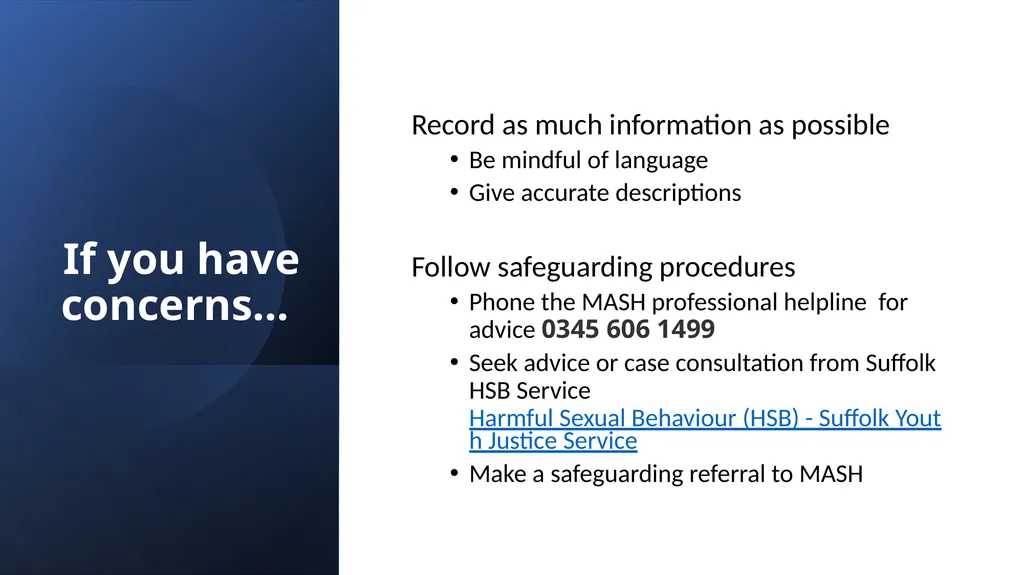 HSB- Harmful Sexual Behaviour Janet Mulvihill - slide 29 of 30