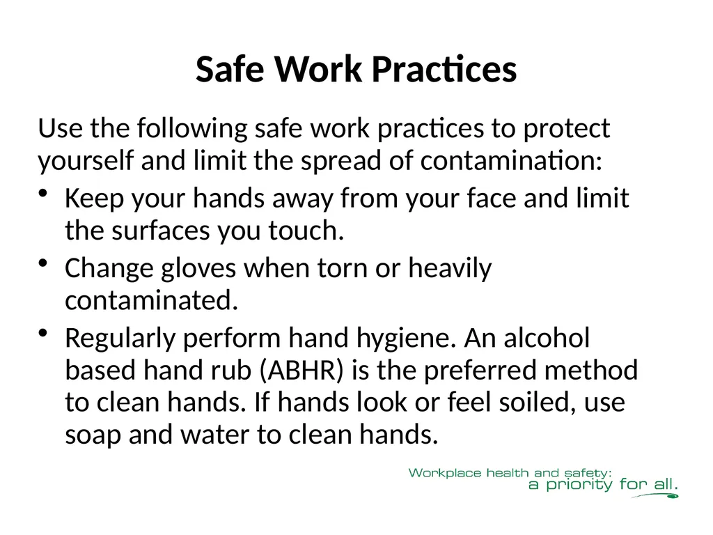Donning & Doffing Personal Protective Equipment - slide 17 of 25