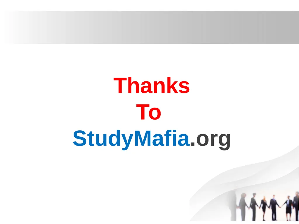 StudyMafia.Org Submitted To: Submitted By: - slide 17 of 17