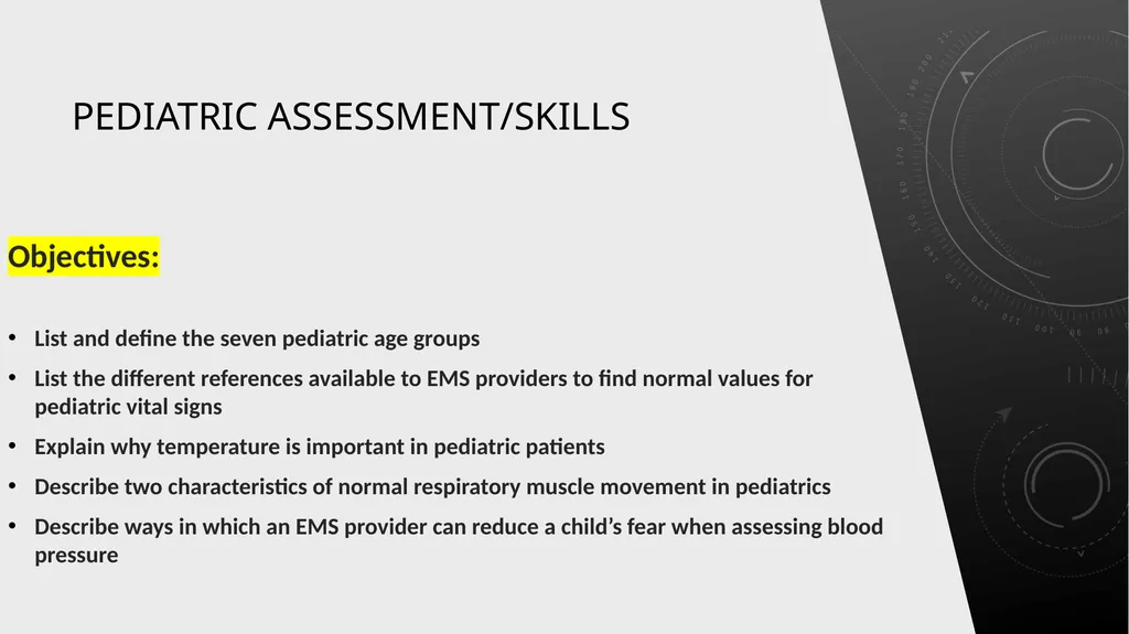 Pediatric assessment/skills Aurora first quarter - slide 2 of 43