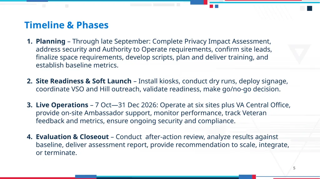 CLEAR Pilot Briefing Zack Schwartz Principal - slide 5 of 5