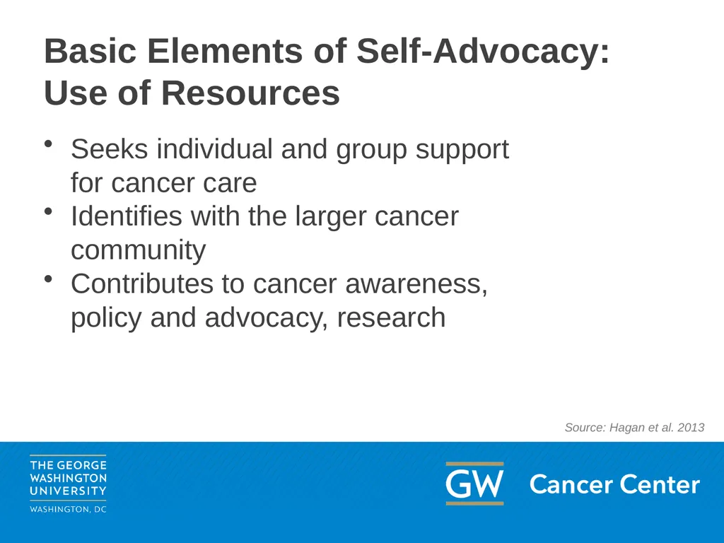Lesson 2: Patient Advocacy Module 5: Enhancing - slide 16 of 37