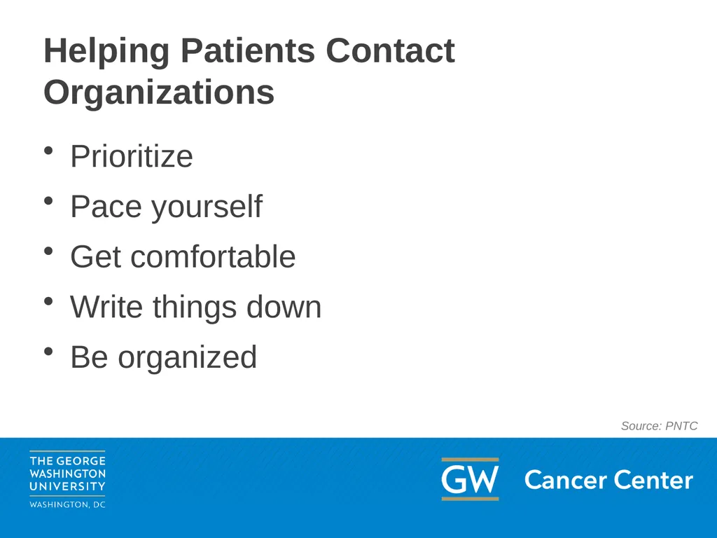 Lesson 2: Patient Advocacy Module 5: Enhancing - slide 26 of 37