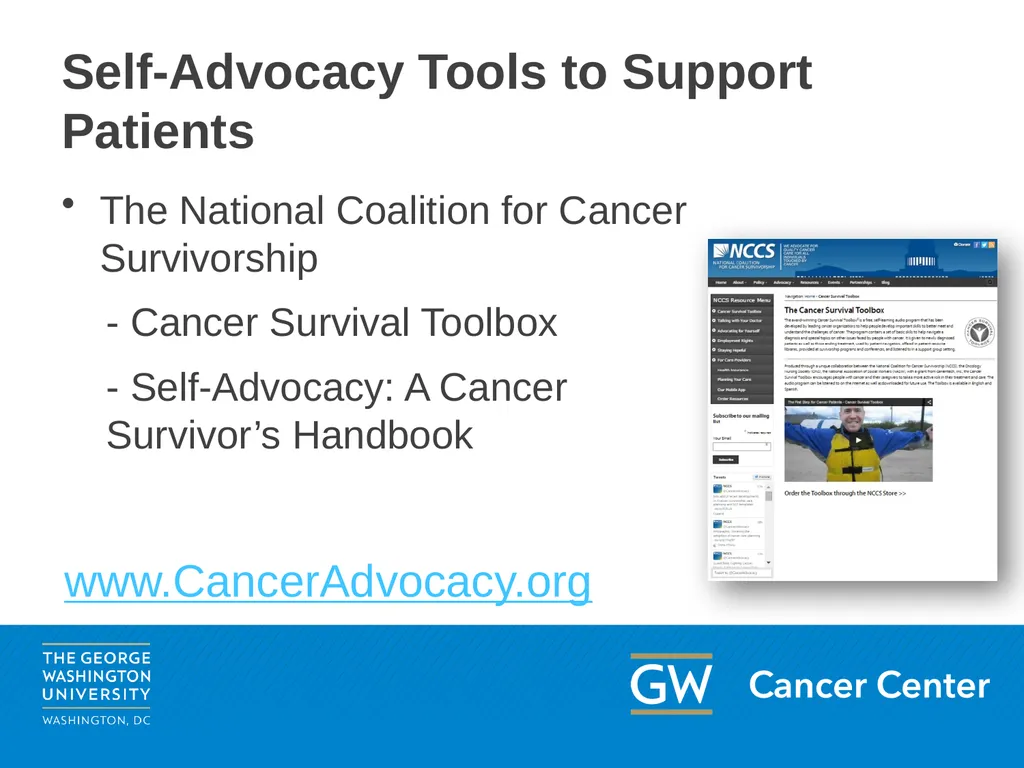 Lesson 2: Patient Advocacy Module 5: Enhancing - slide 30 of 37