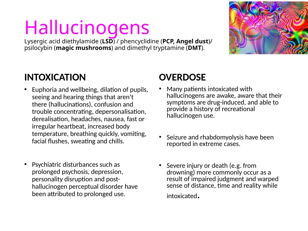 Managing Intoxication and Overdose Nursing and - slide 22 of 26