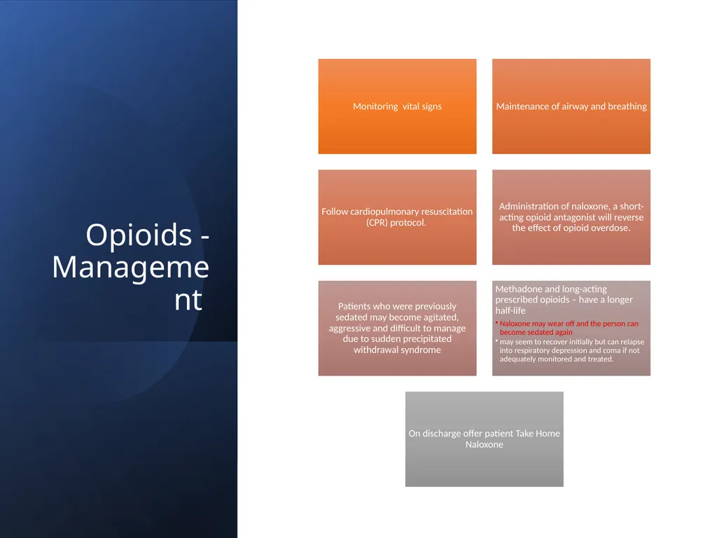 Managing Intoxication and Overdose Nursing and - slide 17 of 26