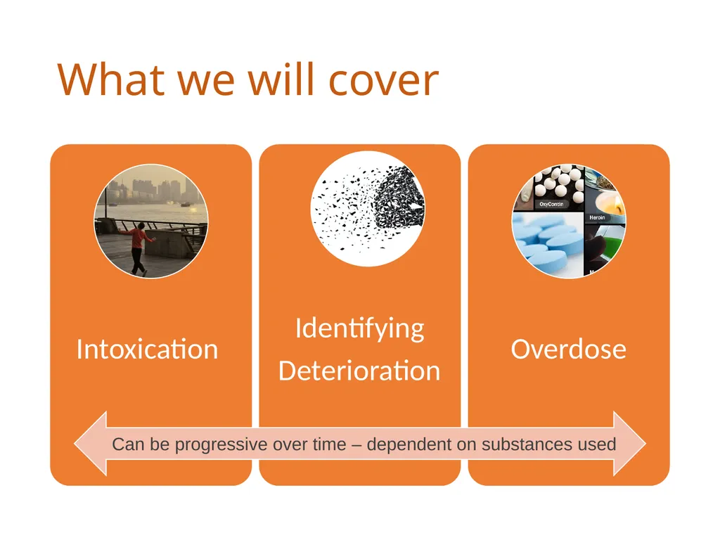 Managing Intoxication and Overdose Nursing and - slide 3 of 26