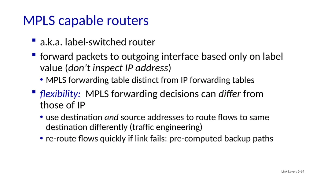 Computer Networking: A Top-Down Approach 8th - slide 82 of 107