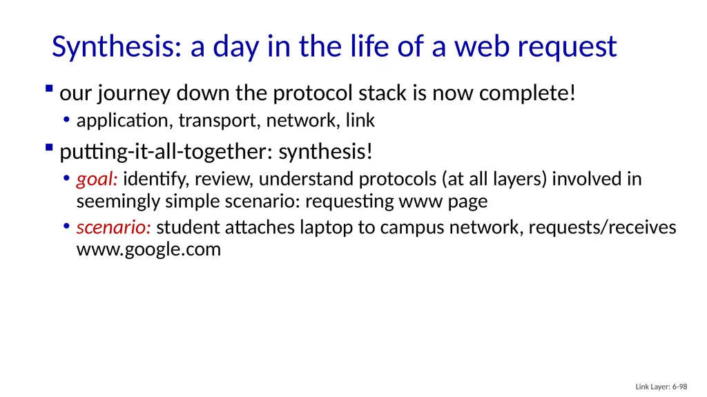 Computer Networking: A Top-Down Approach 8th - slide 96 of 107