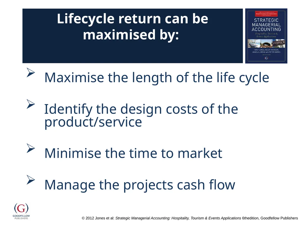 Chapter 16 Strategic Management Accounting - slide 12 of 15
