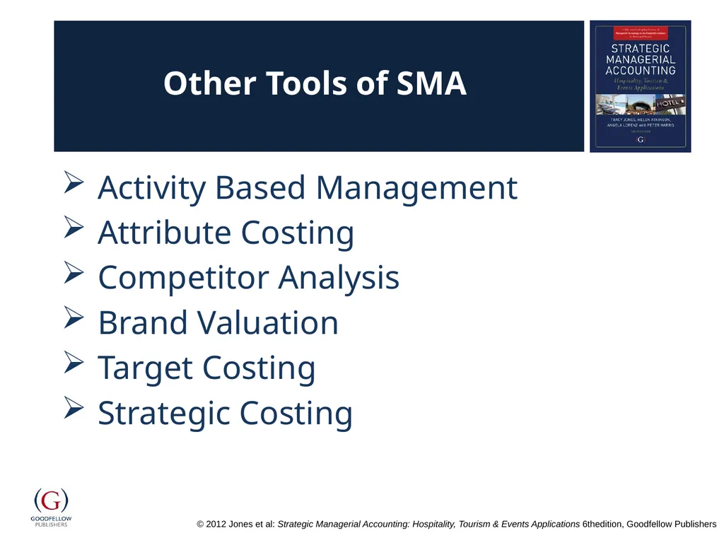Chapter 16 Strategic Management Accounting - slide 14 of 15