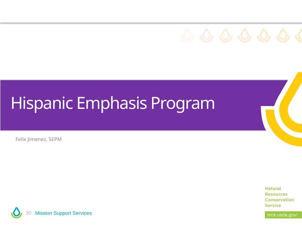 Special Emphasis Program Manager (SEPM) Training - slide 30 of 48
