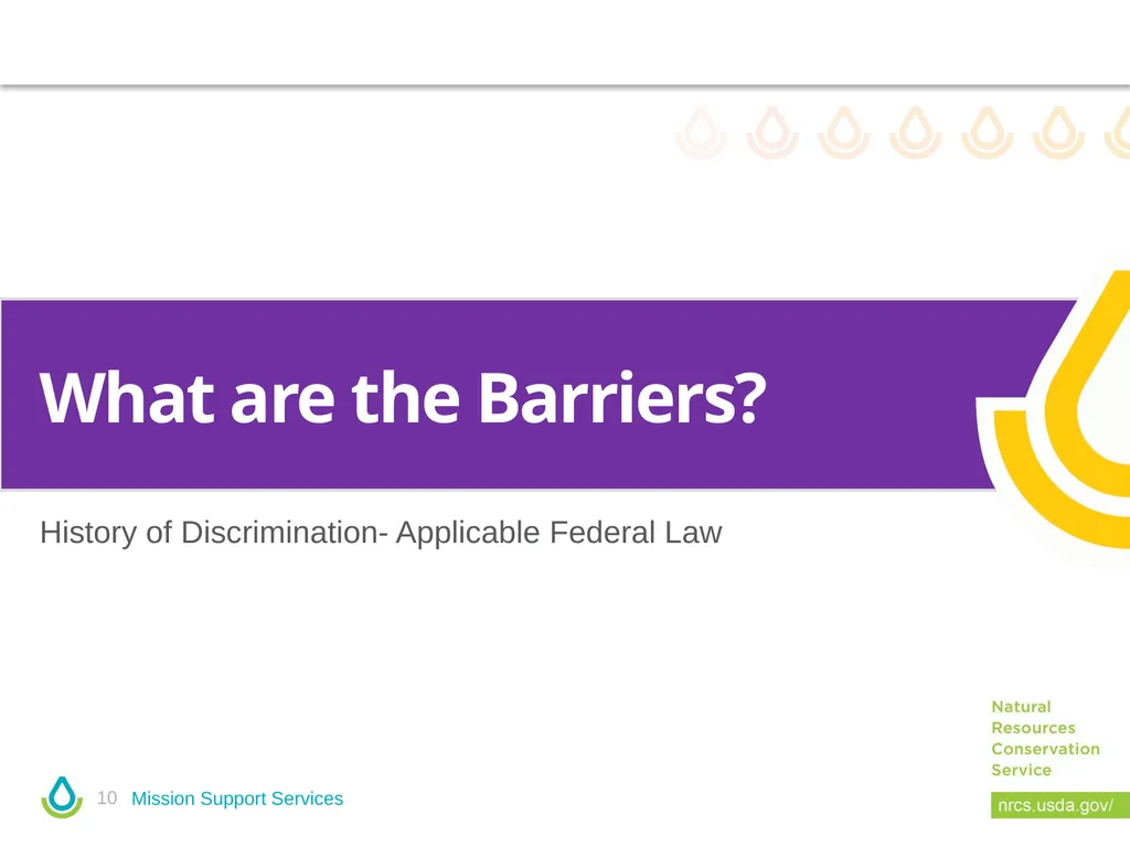 Special Emphasis Program Manager (SEPM) Training - slide 10 of 48