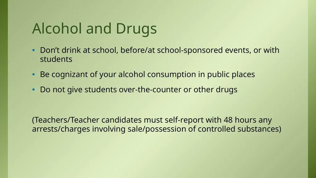 The Florida Code of Ethics and Principles of - slide 18 of 37