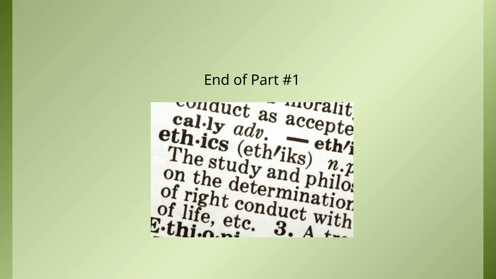 The Florida Code of Ethics and Principles of - slide 37 of 37