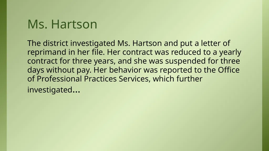 The Florida Code of Ethics and Principles of - slide 31 of 37