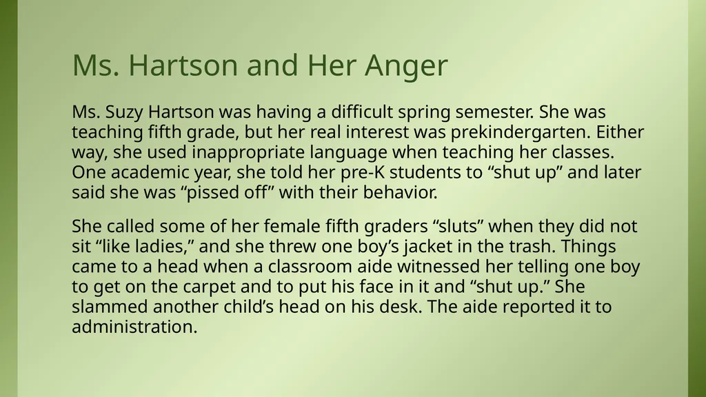 The Florida Code of Ethics and Principles of - slide 30 of 37