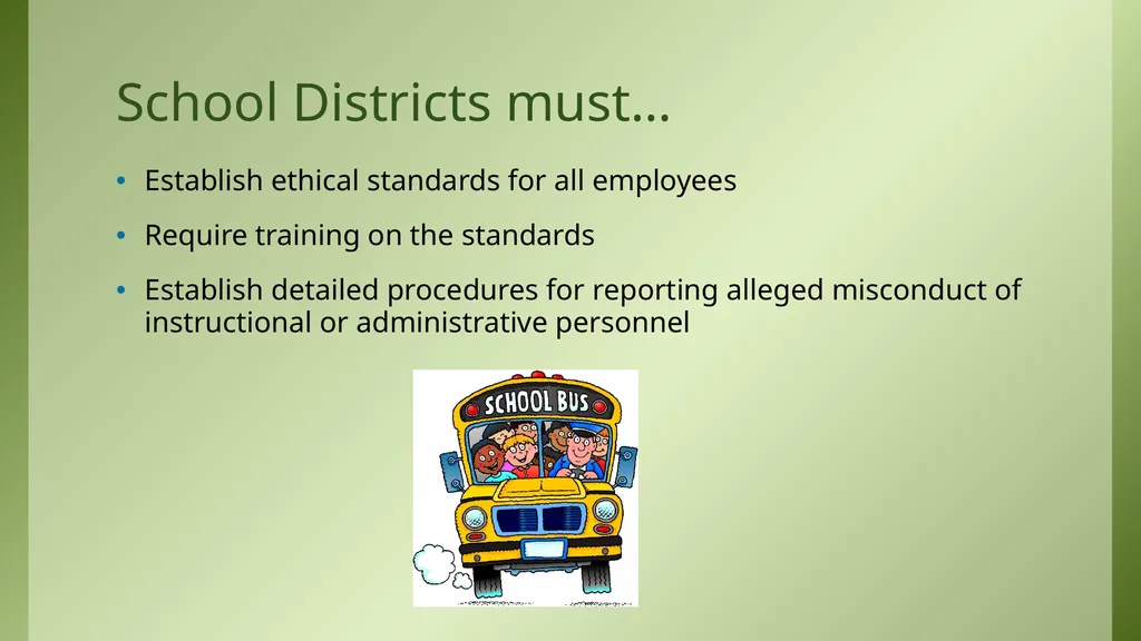 The Florida Code of Ethics and Principles of - slide 24 of 37