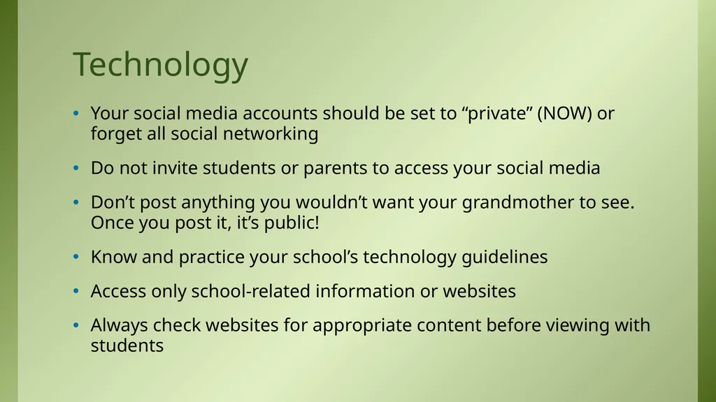 The Florida Code of Ethics and Principles of - slide 19 of 37