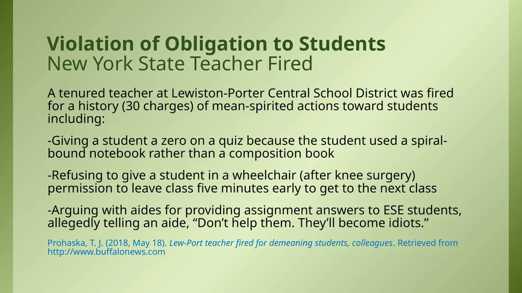The Florida Code of Ethics and Principles of - slide 8 of 37