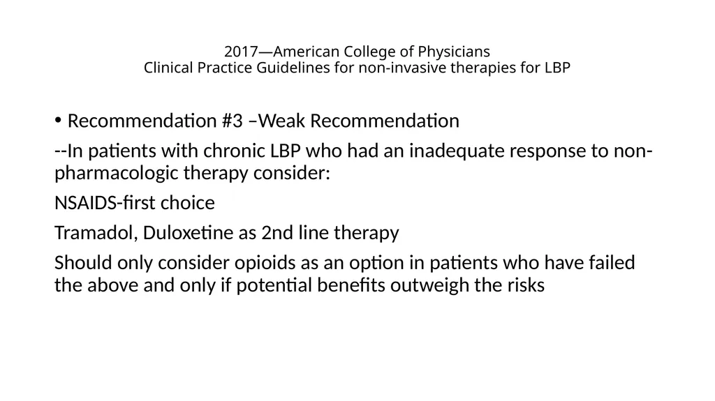 Common Back Pain Issues Presented by Brian Walker, - slide 34 of 47