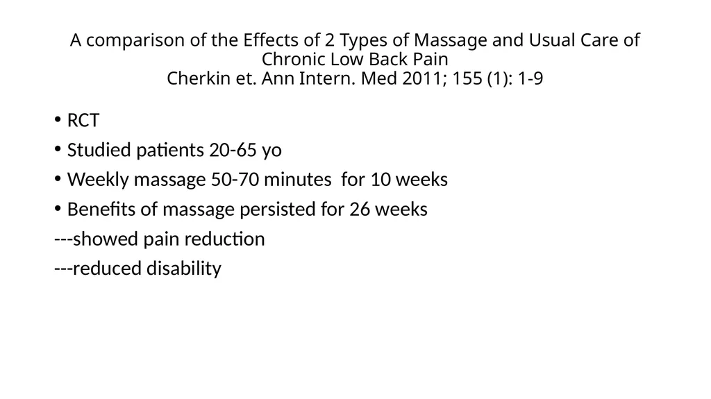 Common Back Pain Issues Presented by Brian Walker, - slide 30 of 47