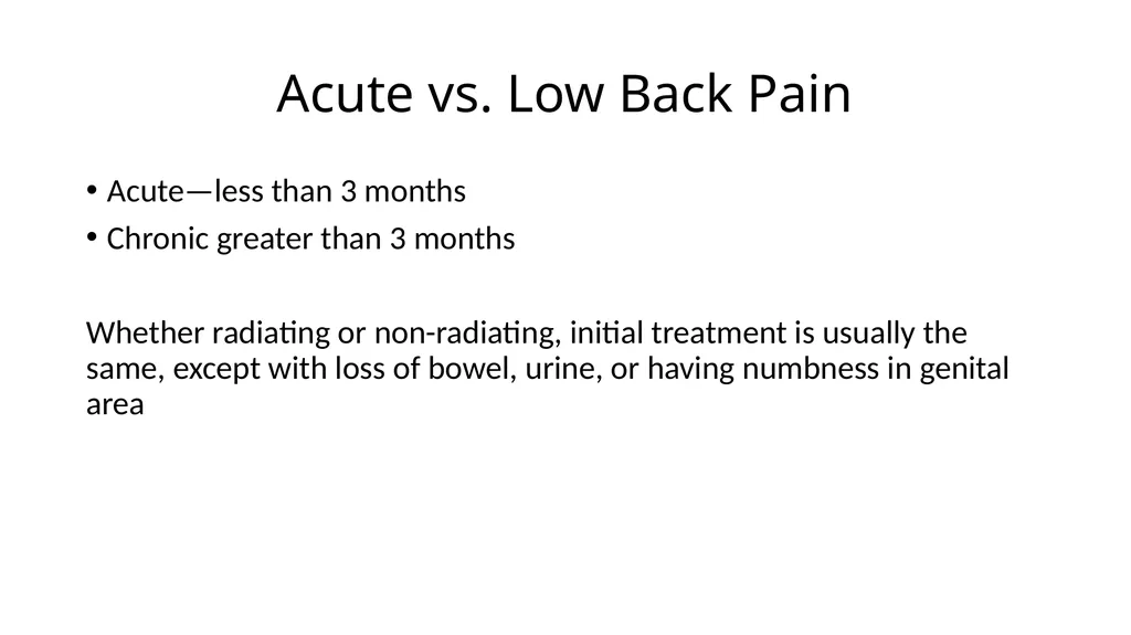 Common Back Pain Issues Presented by Brian Walker, - slide 25 of 47