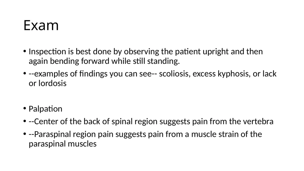 Common Back Pain Issues Presented by Brian Walker, - slide 12 of 47