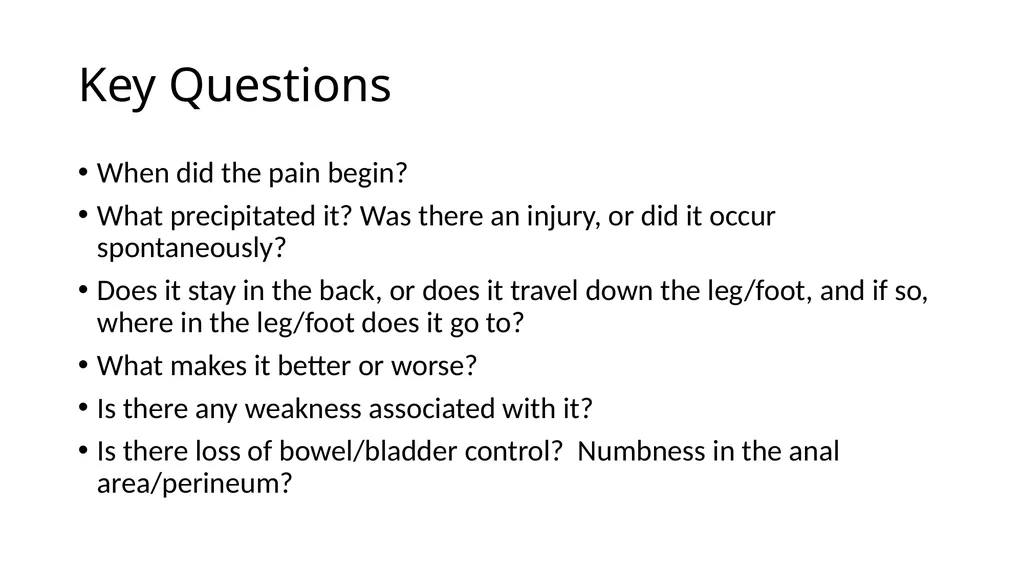 Common Back Pain Issues Presented by Brian Walker, - slide 10 of 47