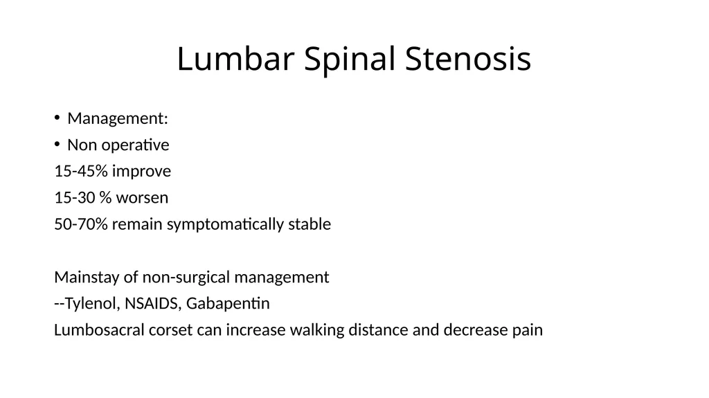 Common Back Pain Issues Presented by Brian Walker, - slide 43 of 47