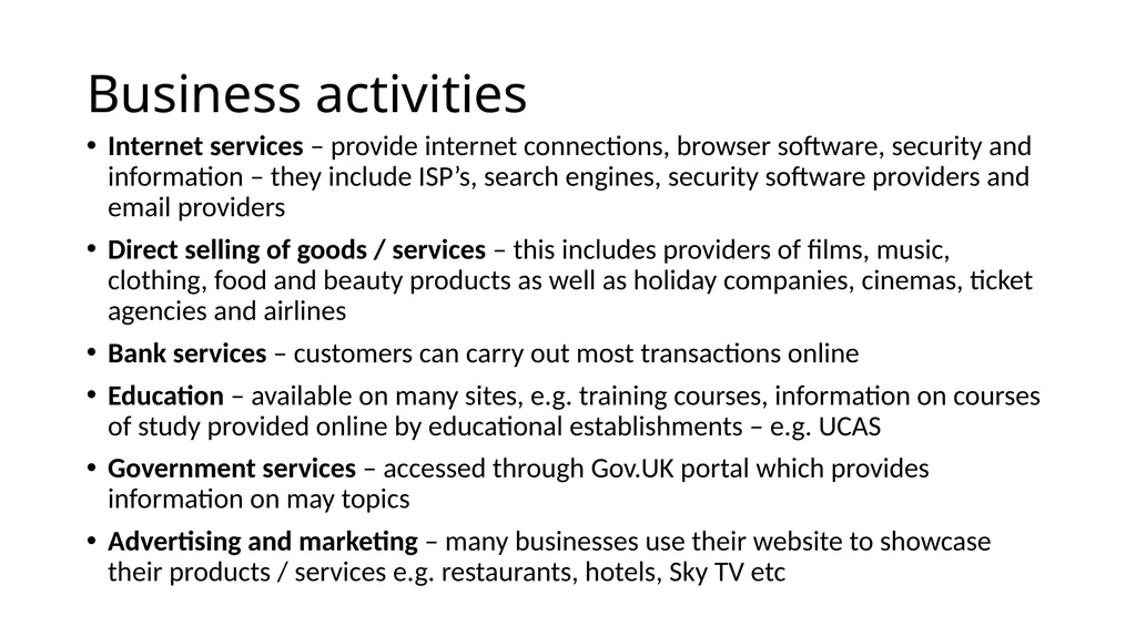 Unit 14 – Business Online Week 1 Ellen Smuts - slide 9 of 20