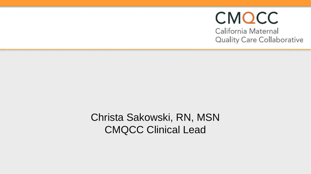 Improving Health Care Response to Obstetric - slide 59 of 70
